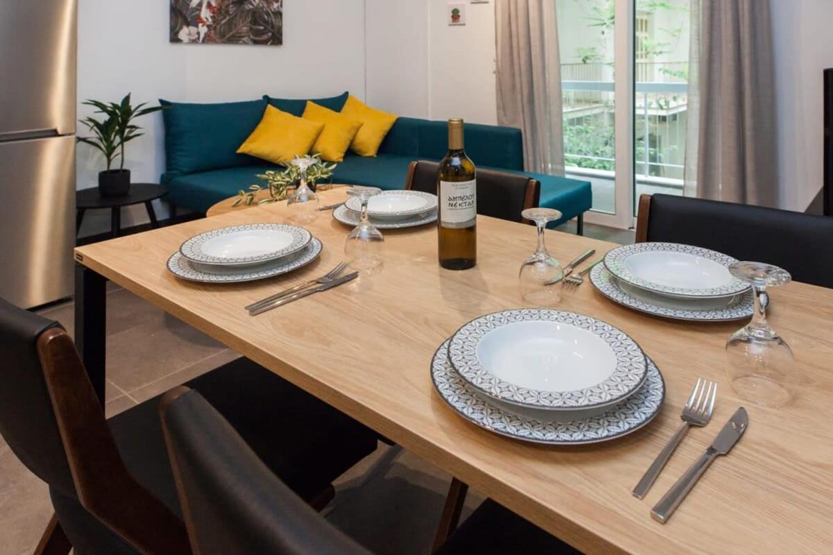 Elegant Urban Escape 1 Bd Apt In Kolonaki Leilighet Athen Eksteriør bilde