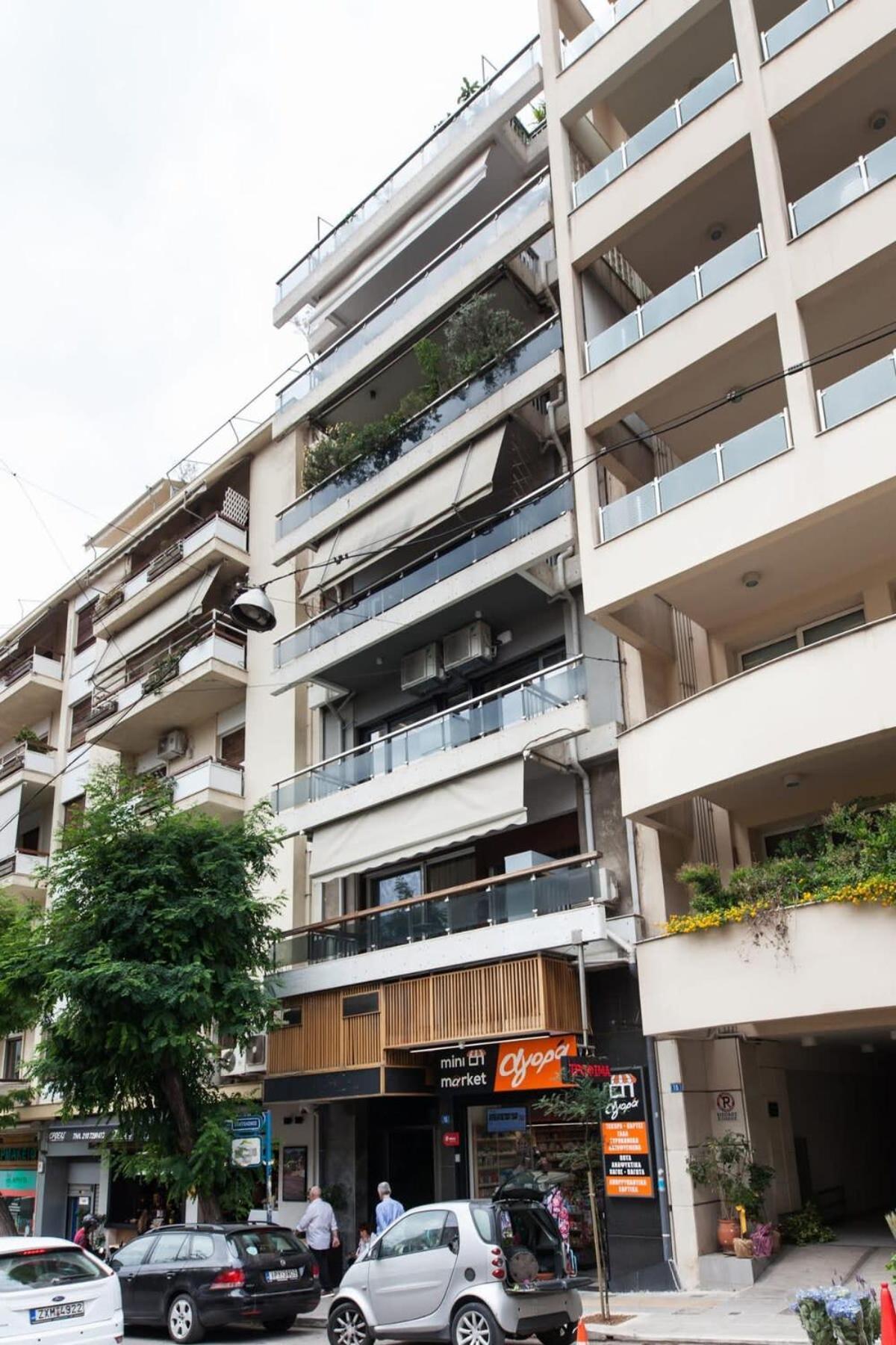 Elegant Urban Escape 1 Bd Apt In Kolonaki Leilighet Athen Eksteriør bilde